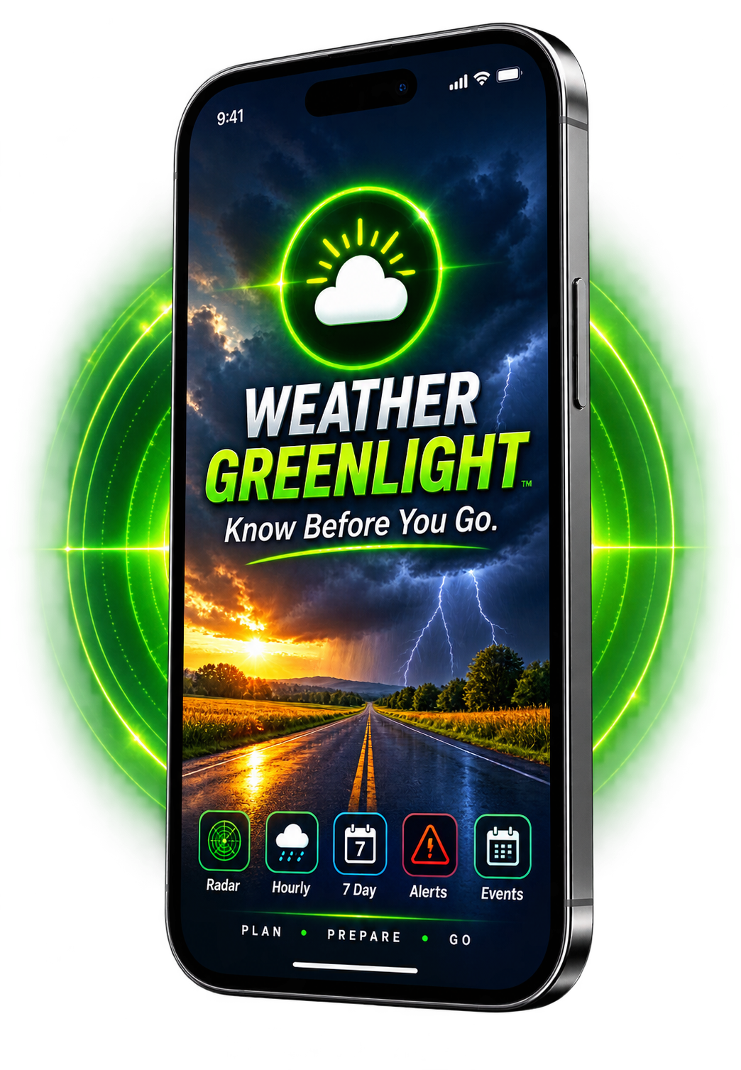 Weather Greenlight app preview